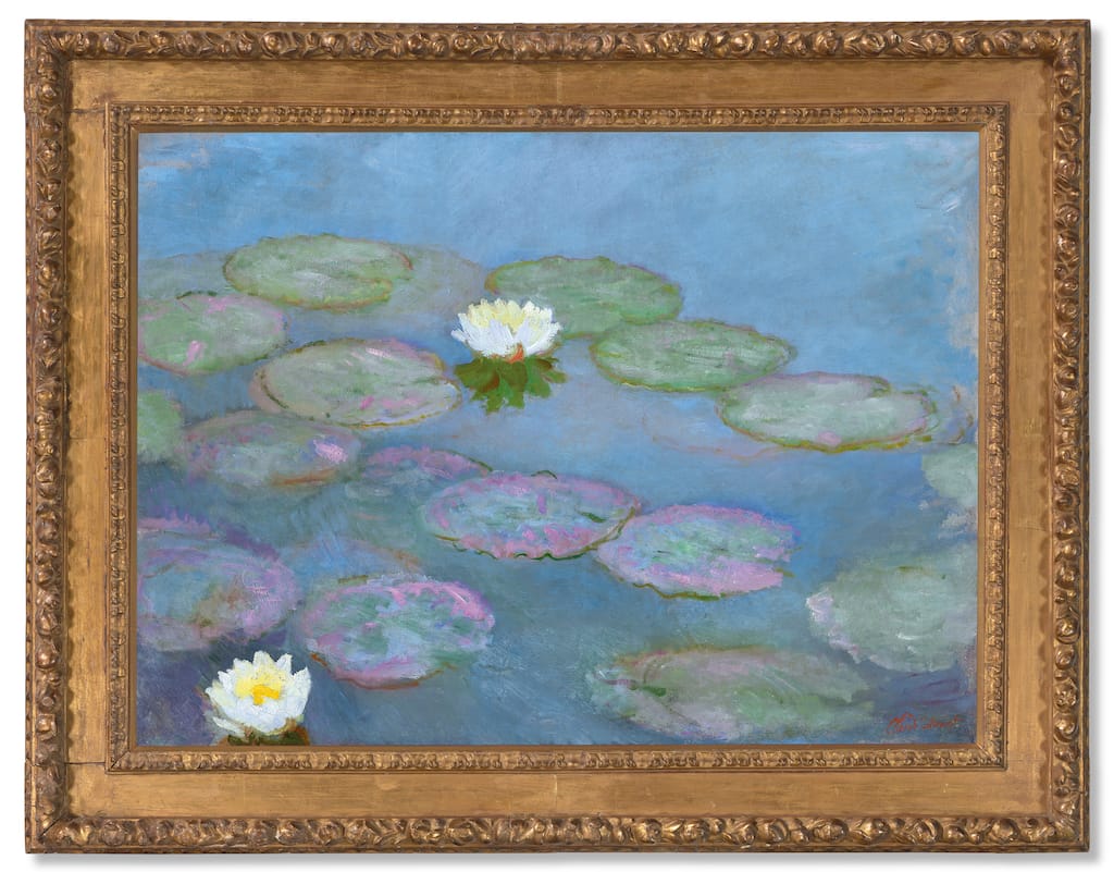 Claude Monet's "Nymphéas" Set for Historic Auction Debut in Hong Kong