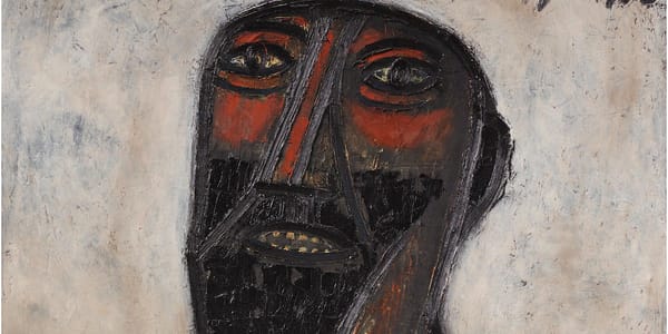 Francis Newton Souza’s Portrait of a Man Breaks European Record at Bukowskis’ Auction