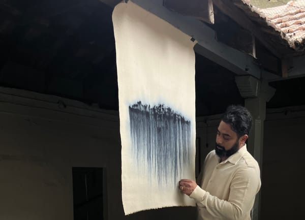 From Threads to Indigo: The Artistic Journey of Abishek Ganesh Jayashree